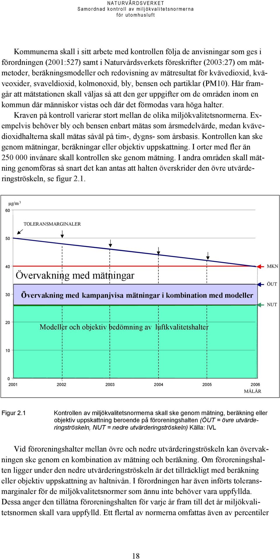 Här framgår att mätstationen skall väljas så att den ger uppgifter om de områden inom en kommun där människor vistas och där det förmodas vara höga halter.
