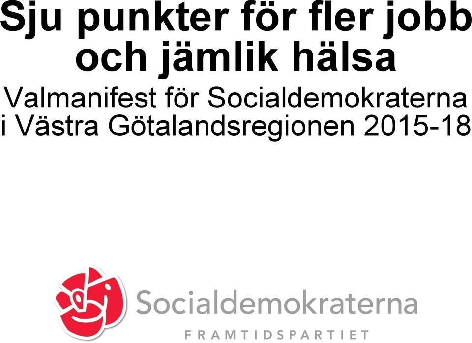 Valmanifest för