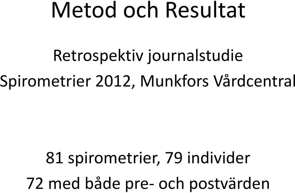 Munkfors Vårdcentral 81