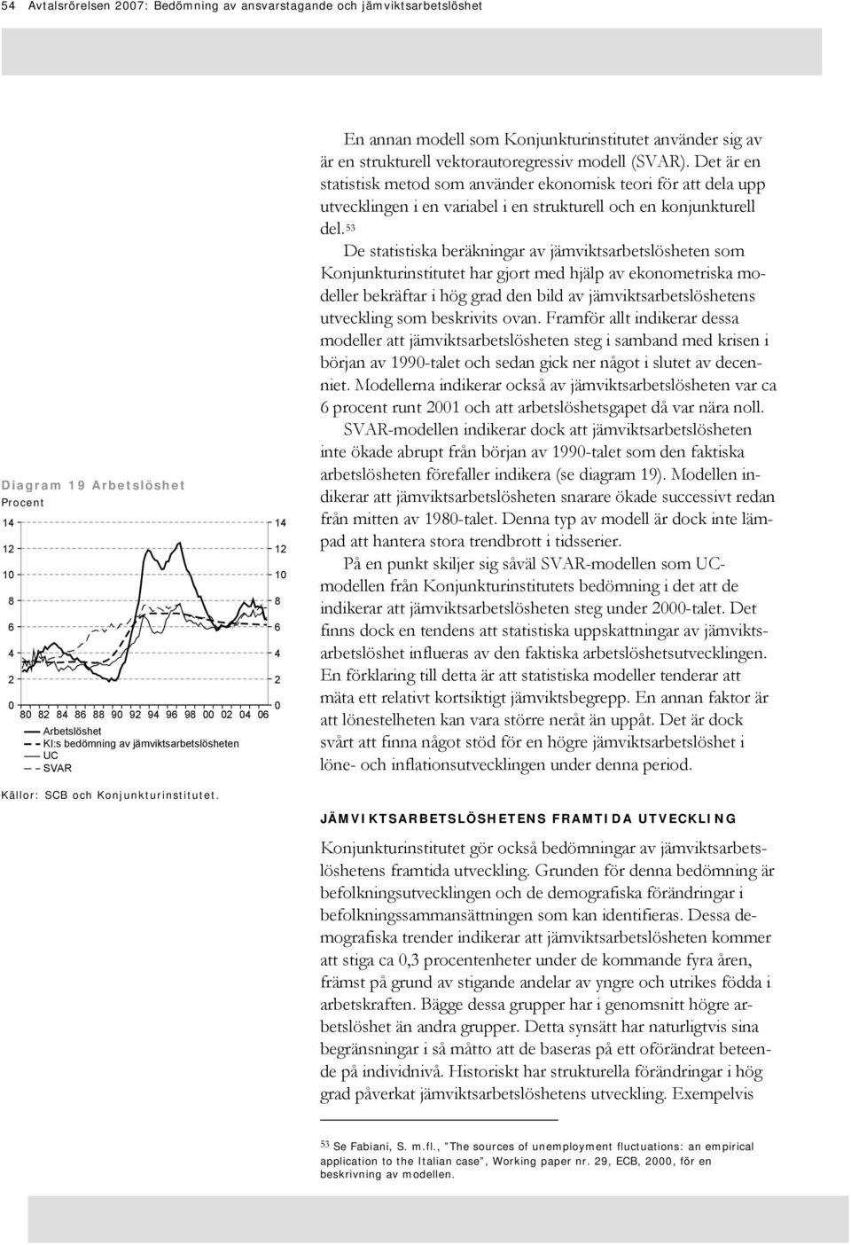 Det är en statistisk metod som använder ekonomisk teori för att dela upp utvecklingen i en variabel i en strukturell och en konjunkturell del.