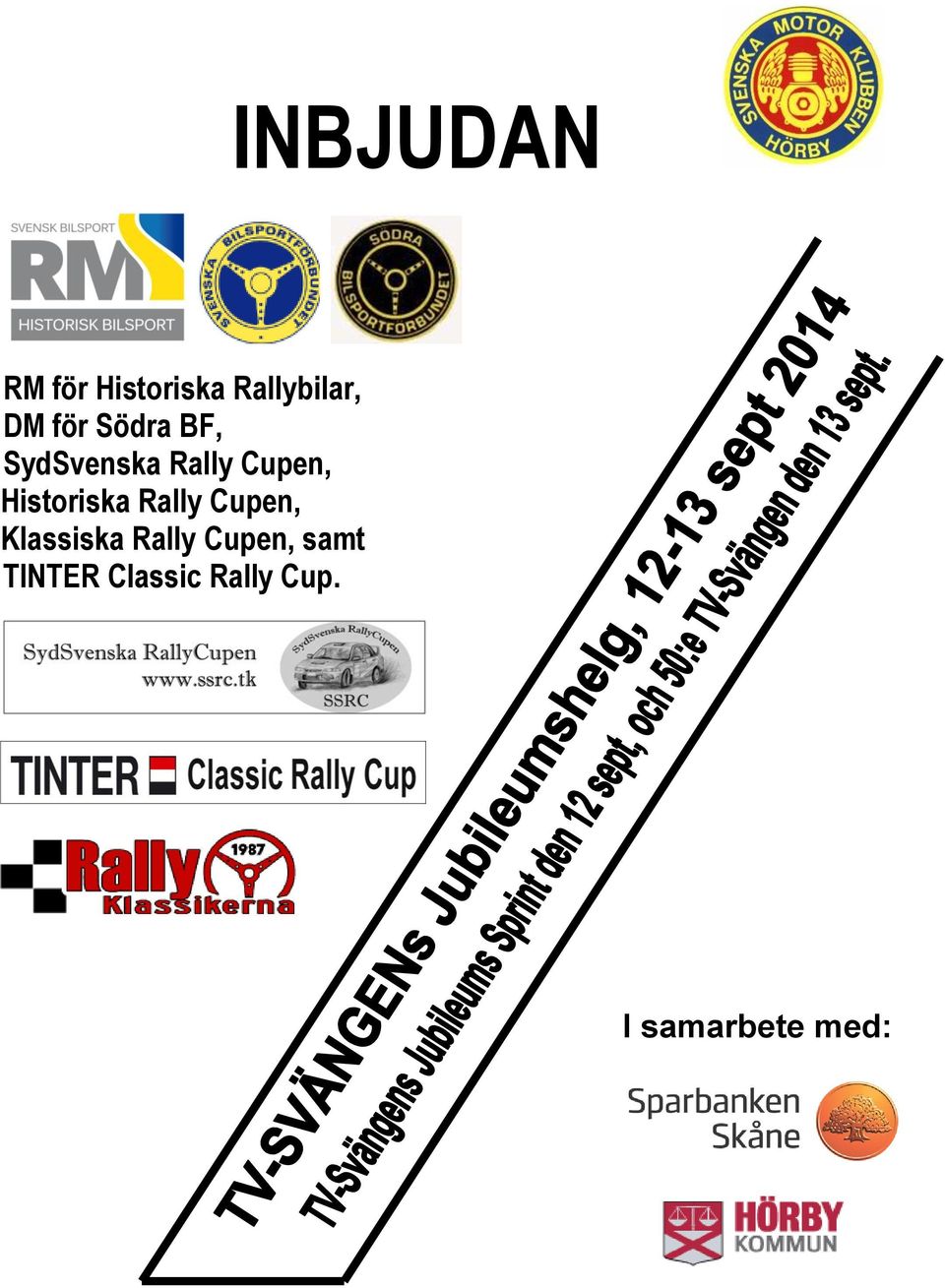 Historiska Rally Cupen, Klassiska Rally