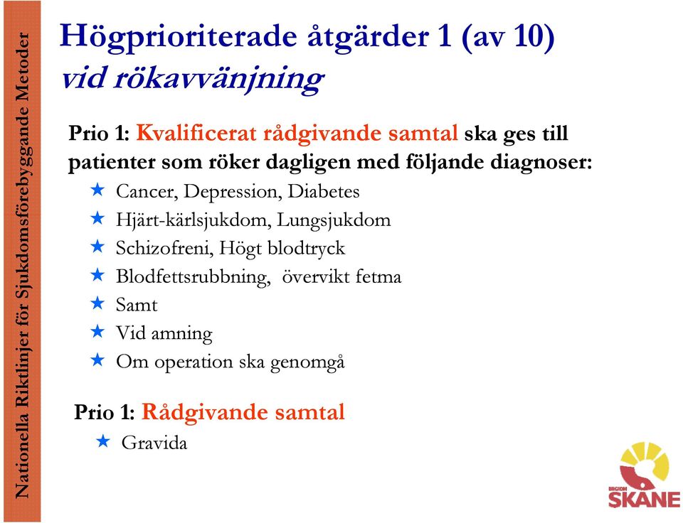 Depression, Diabetes Hjärt-kärlsjukdom, Lungsjukdom Schizofreni, Högt blodtryck