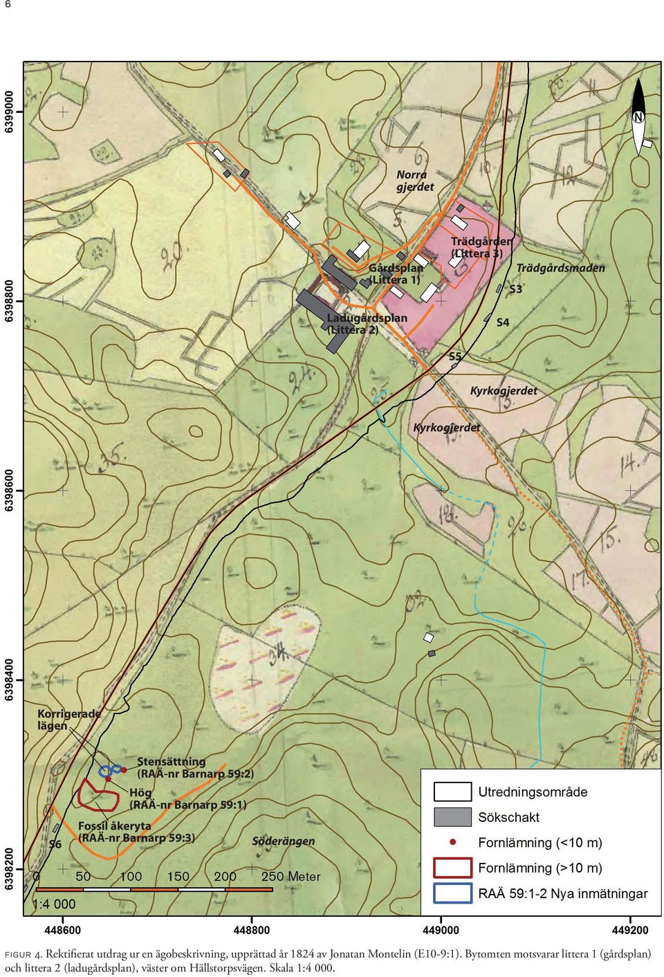 åkeryta (RAÄ-nr Barnarp 59:3) Söderängen figur 4.