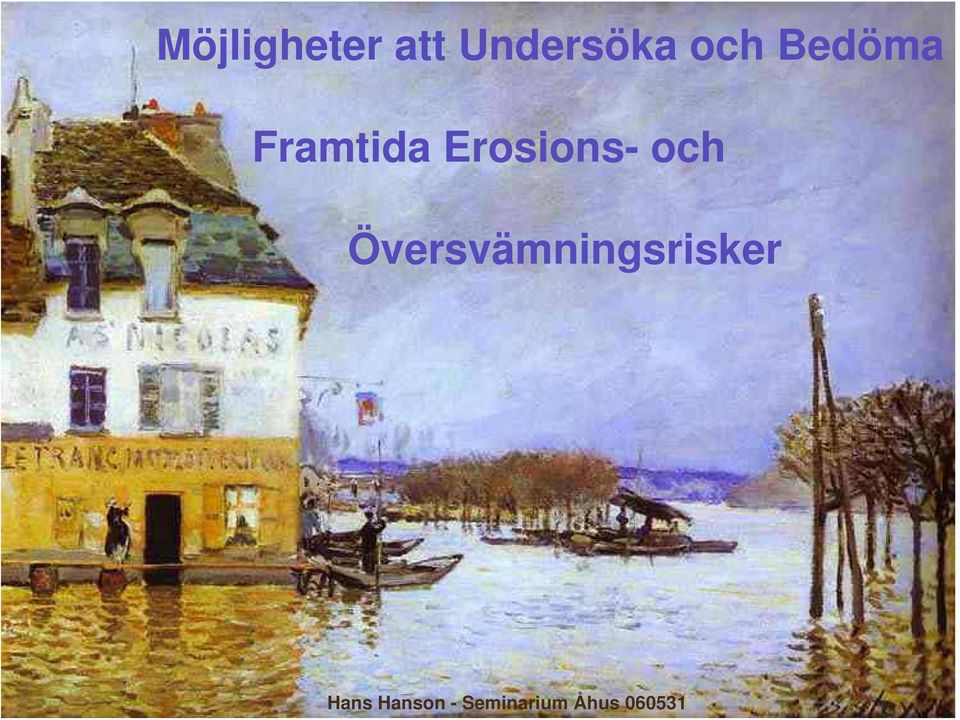 Erosions- och