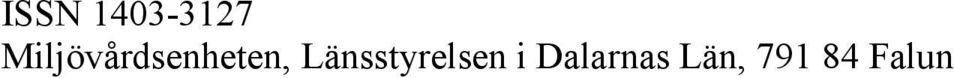 Länsstyrelsen i
