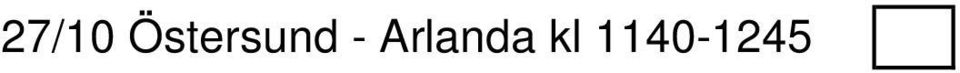 - Arlanda