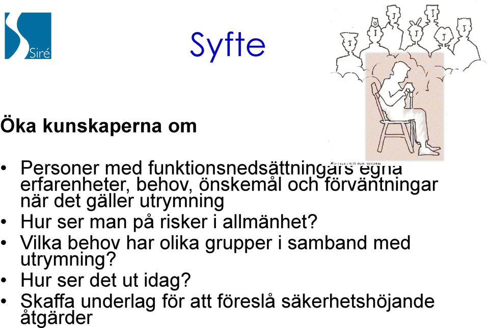 ser man på risker i allmänhet?