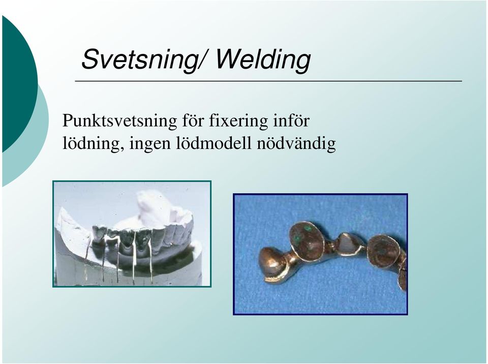 fixering inför