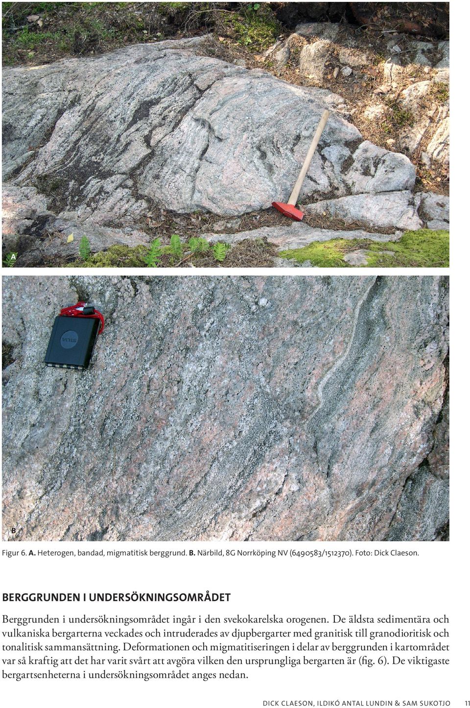 De äldsta sedimentära och vulkaniska bergarterna veckades och intruderades av djupbergarter med granitisk till granodioritisk och tonalitisk sammansättning.