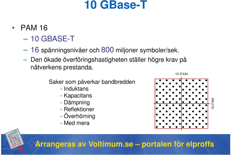 Den ökade överföringshastigheten ställer högre krav på nätverkens