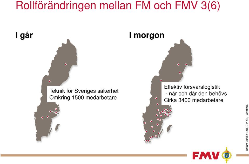 Effektiv försvarslogistik - när och där den behövs