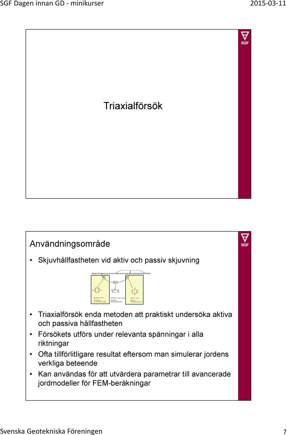 i alla riktningar Ofta tillförlitligare resultat eftersom man simulerar jordens verkliga beteende Kan