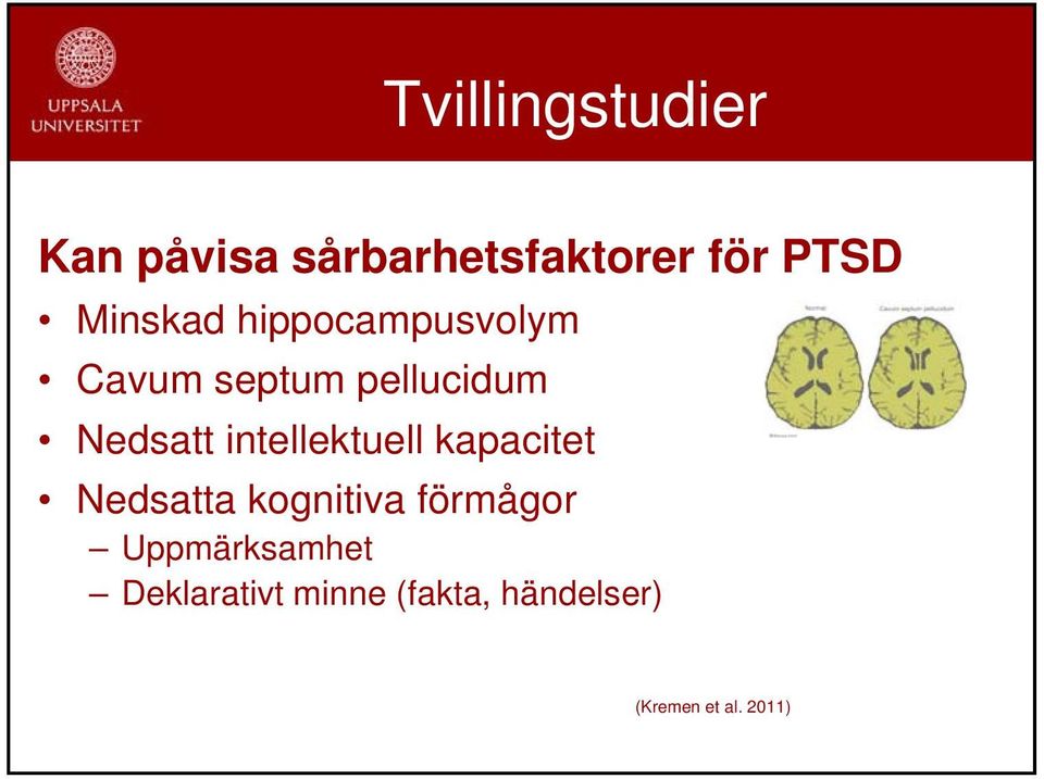 intellektuell kapacitet Nedsatta kognitiva förmågor