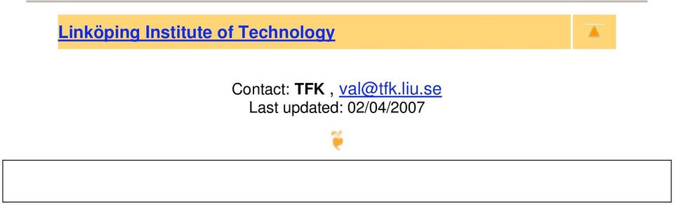 Contact: TFK, val@tfk.