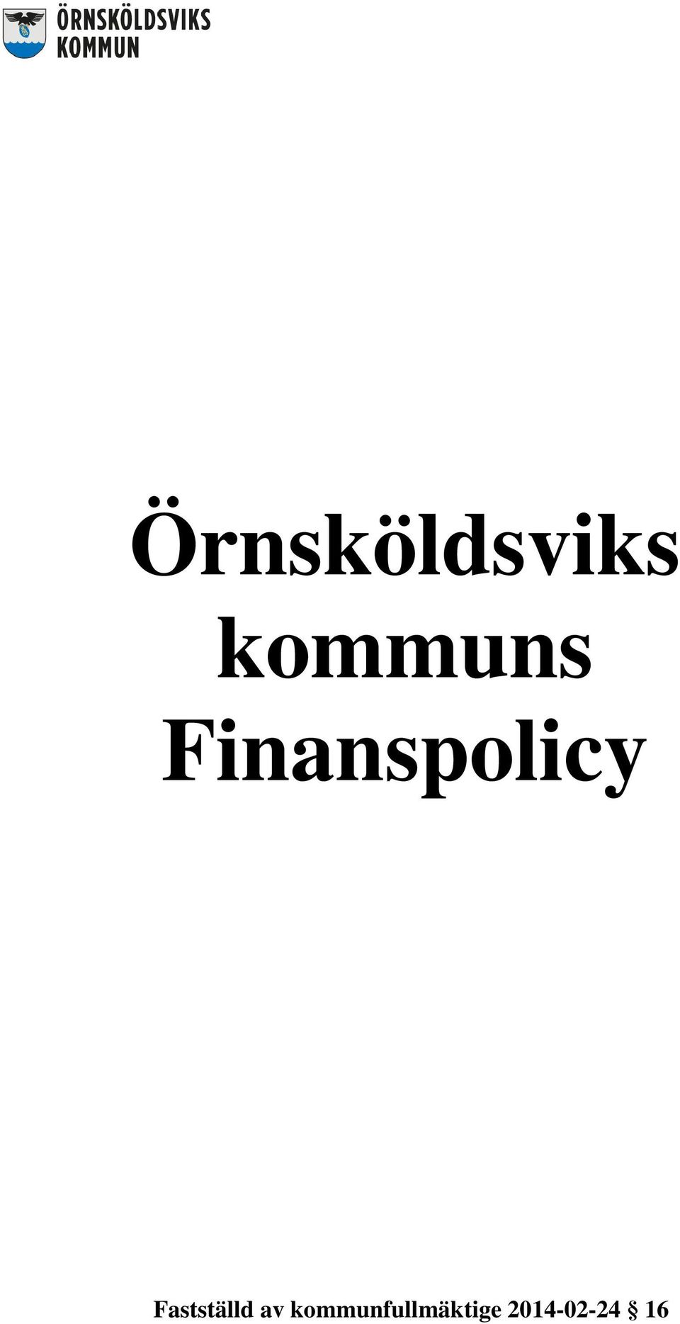 Finanspolicy