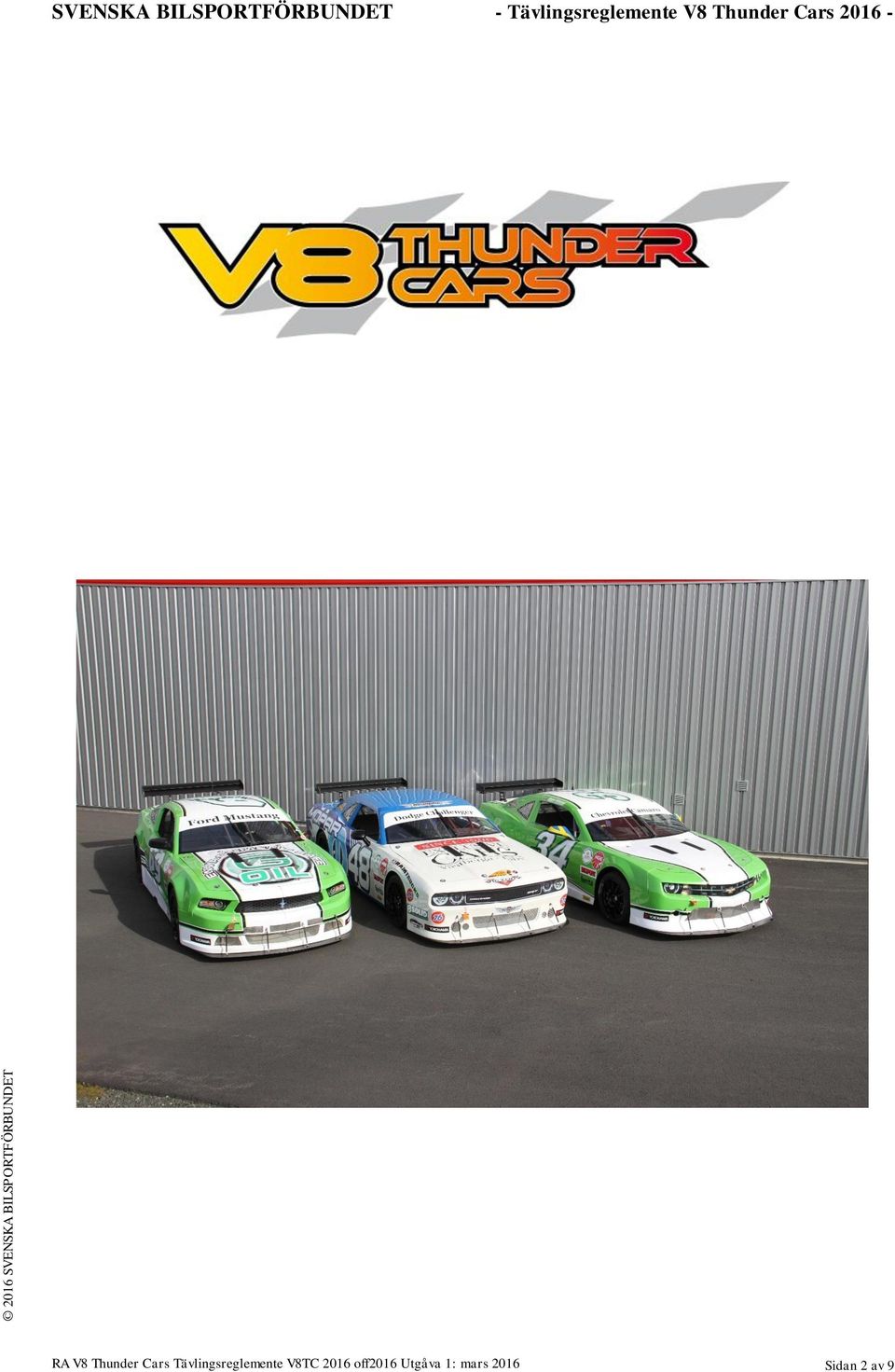 V8TC 2016 off2016