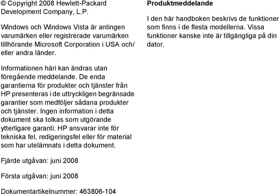 Informationen häri kan ändras utan föregående meddelande.