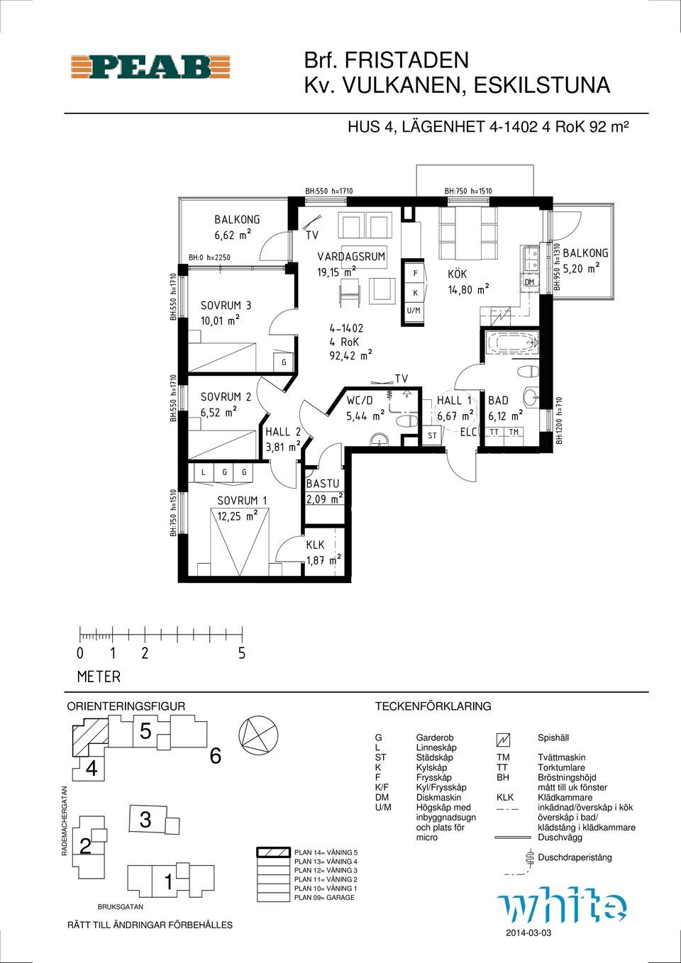 VARDASRUM 9, m² -0 Ro 9, m², m² Ö,80 m² HA,7 m² EC, m² :00 h=70 :90 h=0 BAON,0 m² SOVRUM, m² BAU,09 m²,87 m² 0