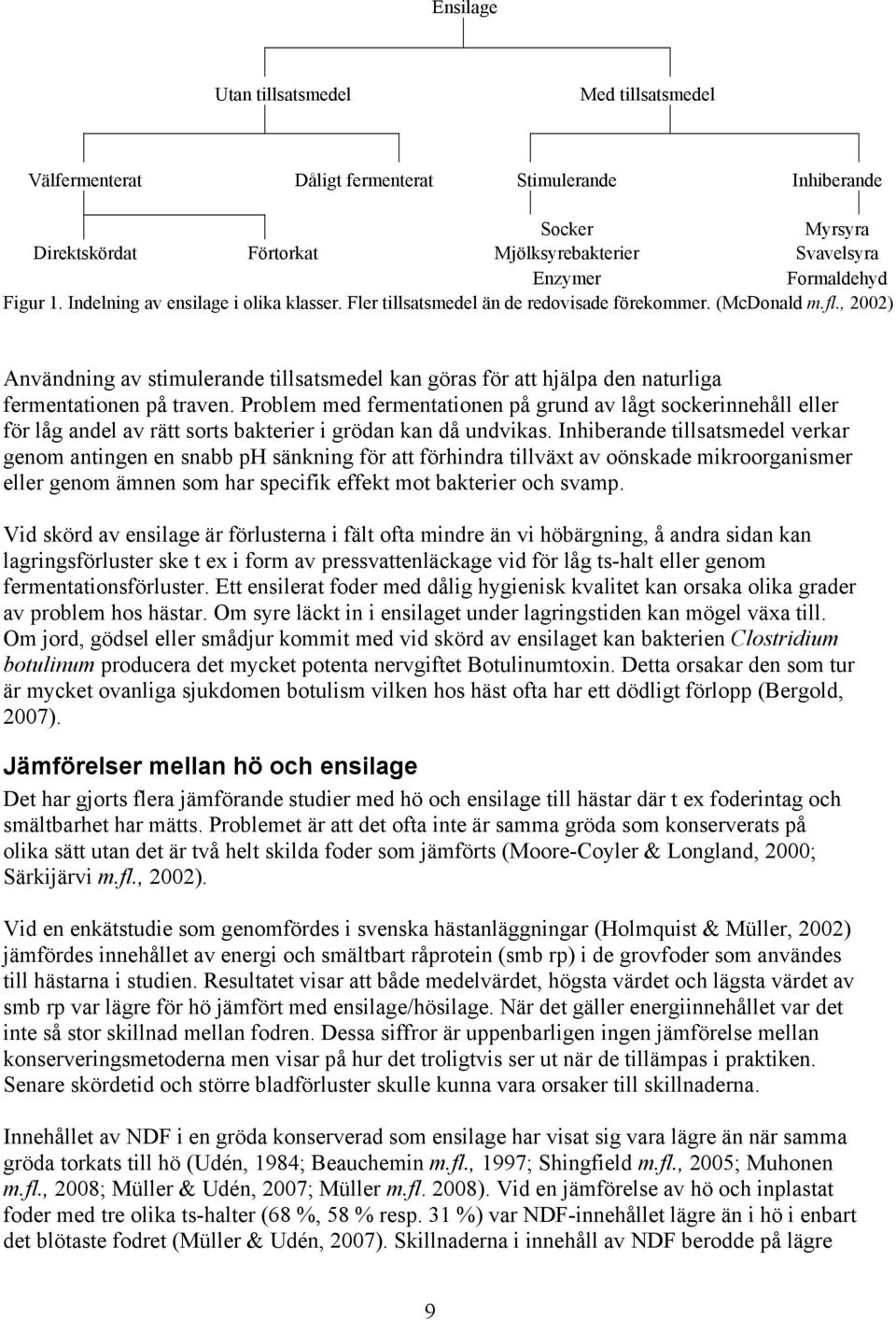 , 2002) Användning av stimulerande tillsatsmedel kan göras för att hjälpa den naturliga fermentationen på traven.
