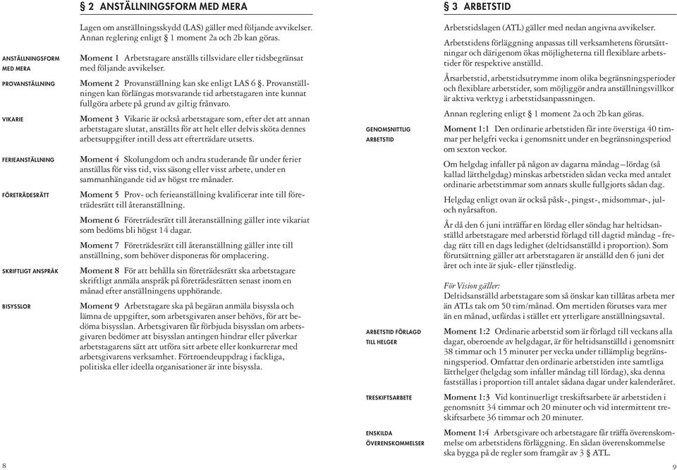 Provan ställningen kan förlängas motsvarande tid arbetstagaren inte kunnat fullgöra arbete på grund av giltig frånvaro.