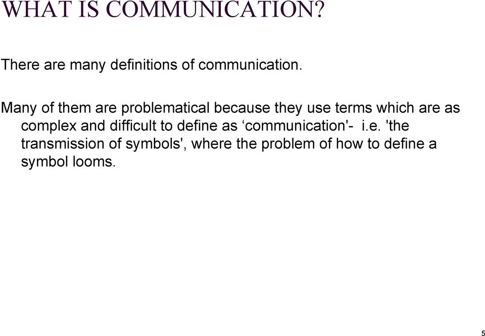 complex