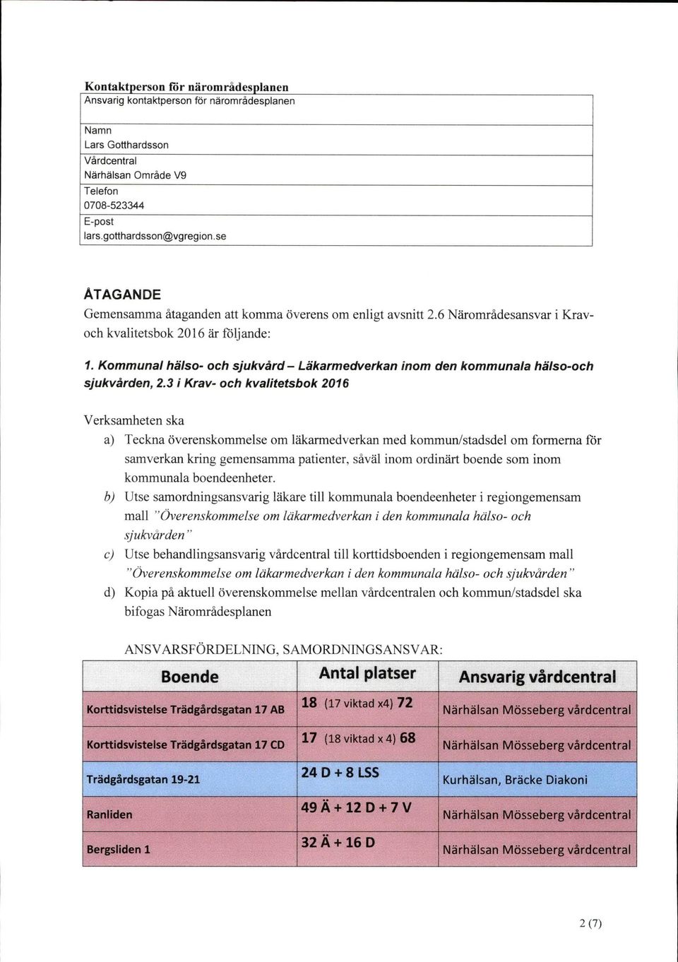 Kommunal hälso- och sjukvärd- Läkarmedverkan inom den kommunala hälso-och sjukvärden, 2.