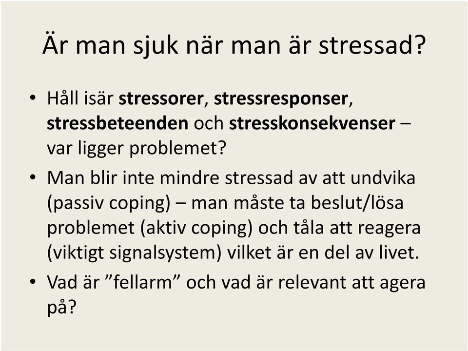 problemet?