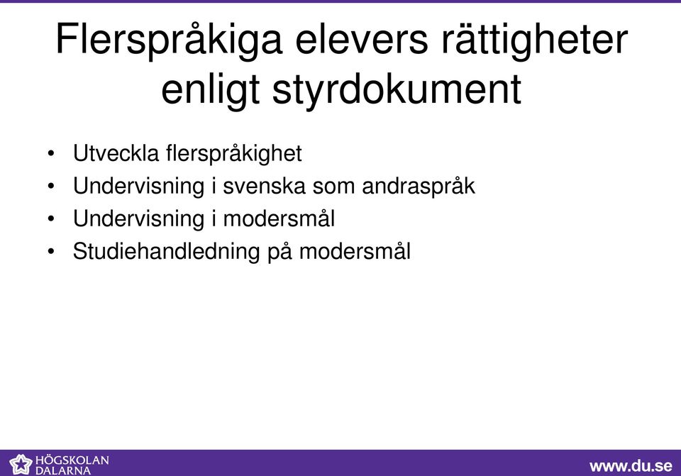 Undervisning i svenska som andraspråk
