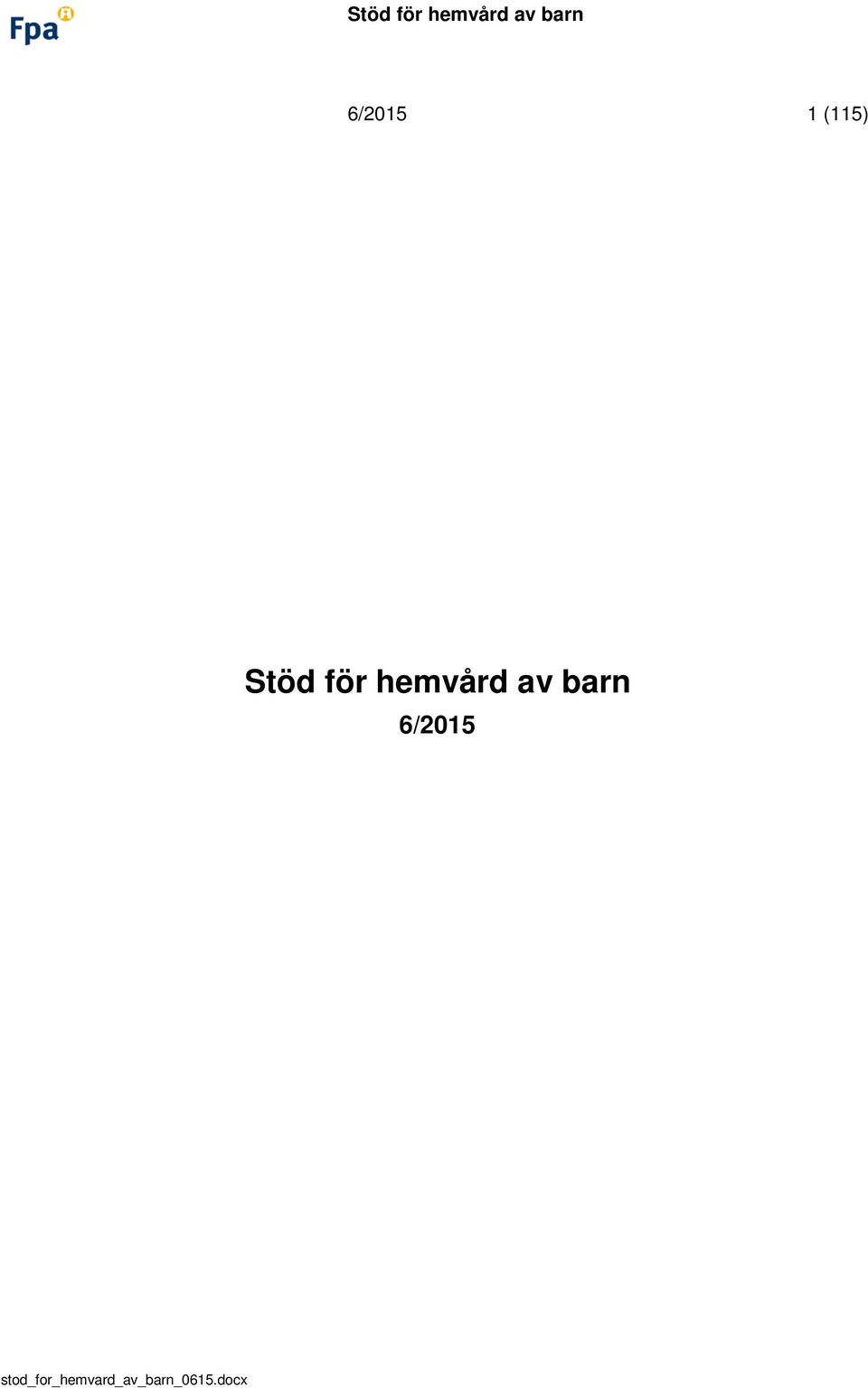 för hemvård