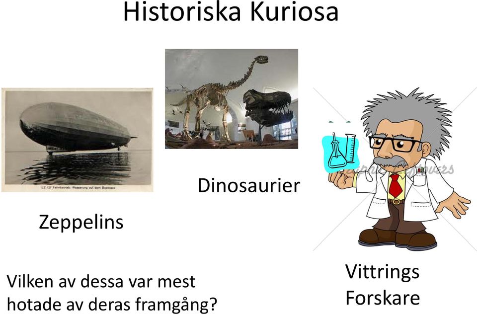 Vilken av dessa var mest
