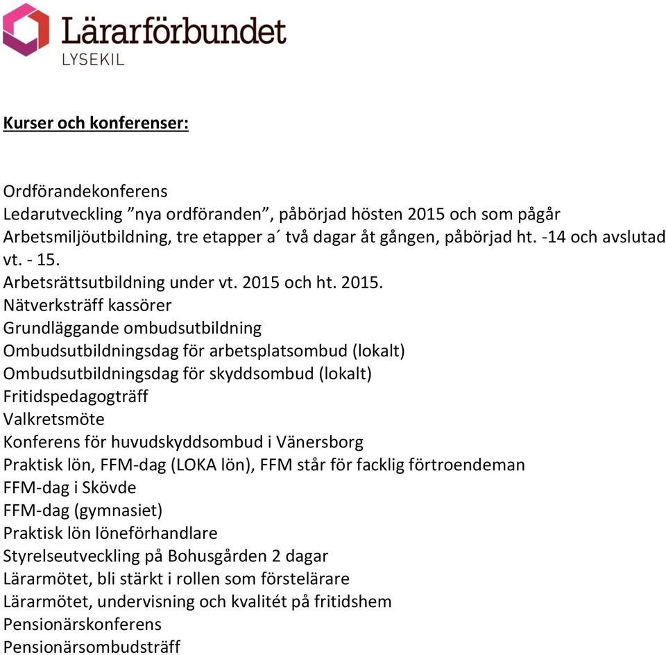 och ht. 2015.
