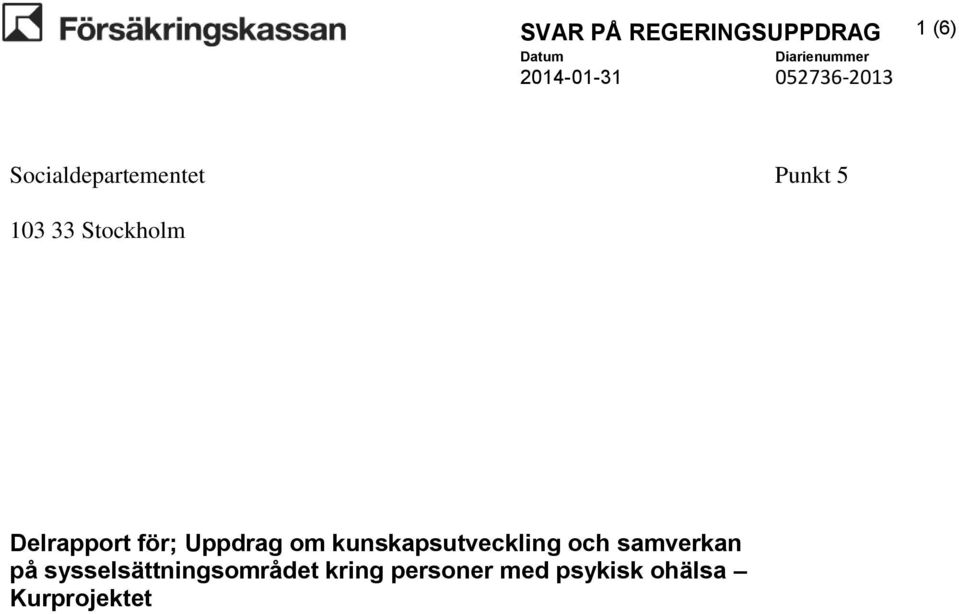 kunskapsutveckling och samverkan på