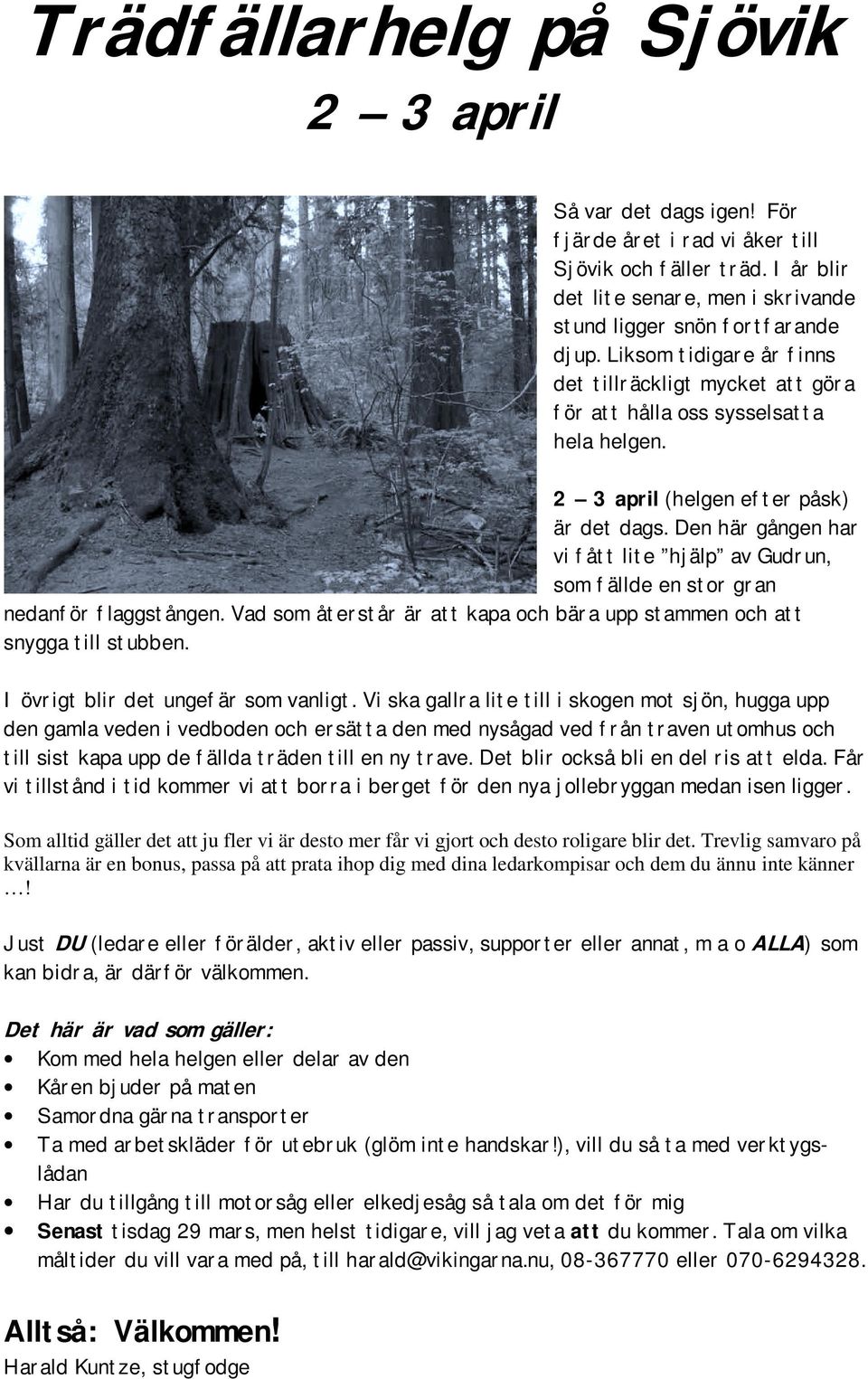 Den här gången har vi fått lite hjälp av Gudrun, som fällde en stor gran nedanför flaggstången. Vad som återstår är att kapa och bära upp stammen och att snygga till stubben.