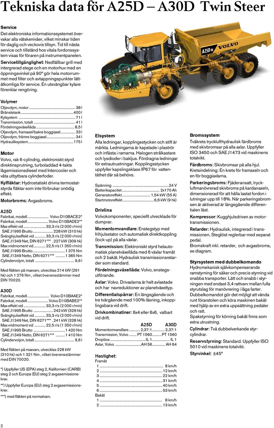 Servicetillgänglighet: Nedfällbar grill med intergrerad stege och en motorhuv med en öppningsvinkel på 90 gör hela motorrummet med filter och avtappningspunkter lättåtkomliga för service.