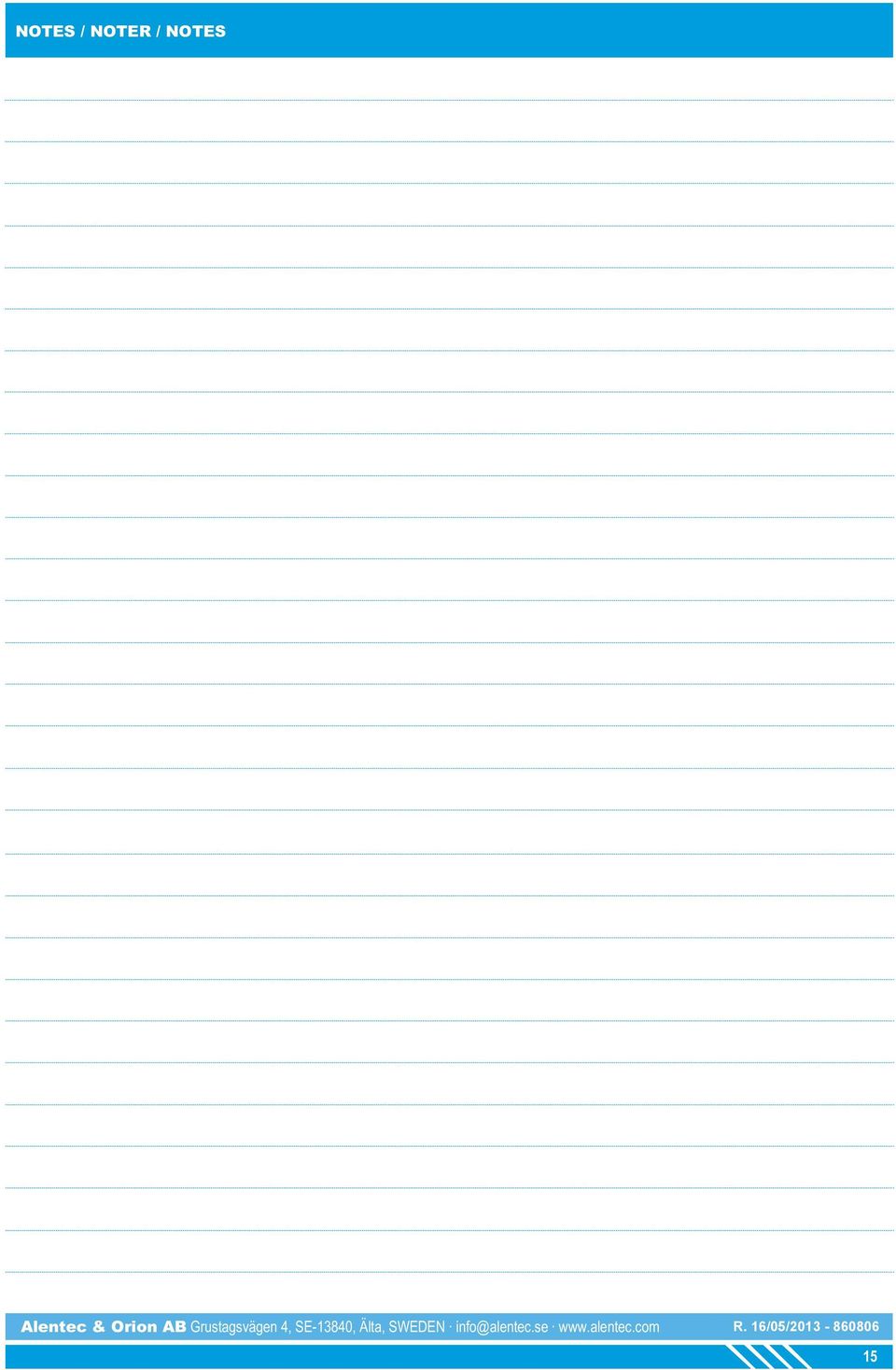 NOTES 15