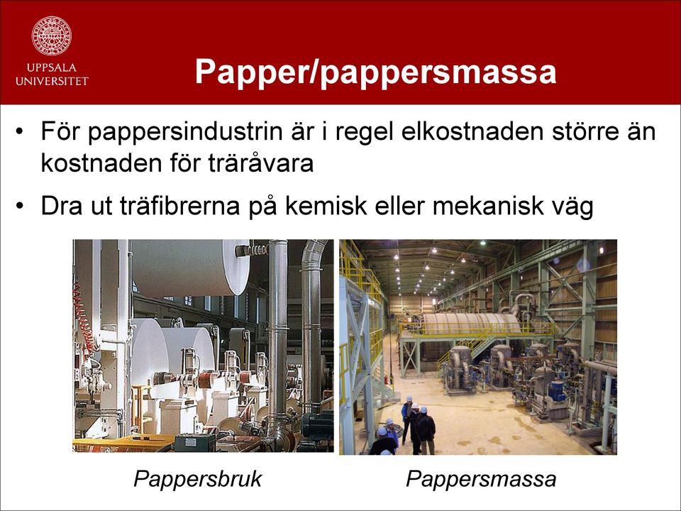 för träråvara Dra ut träfibrerna på kemisk