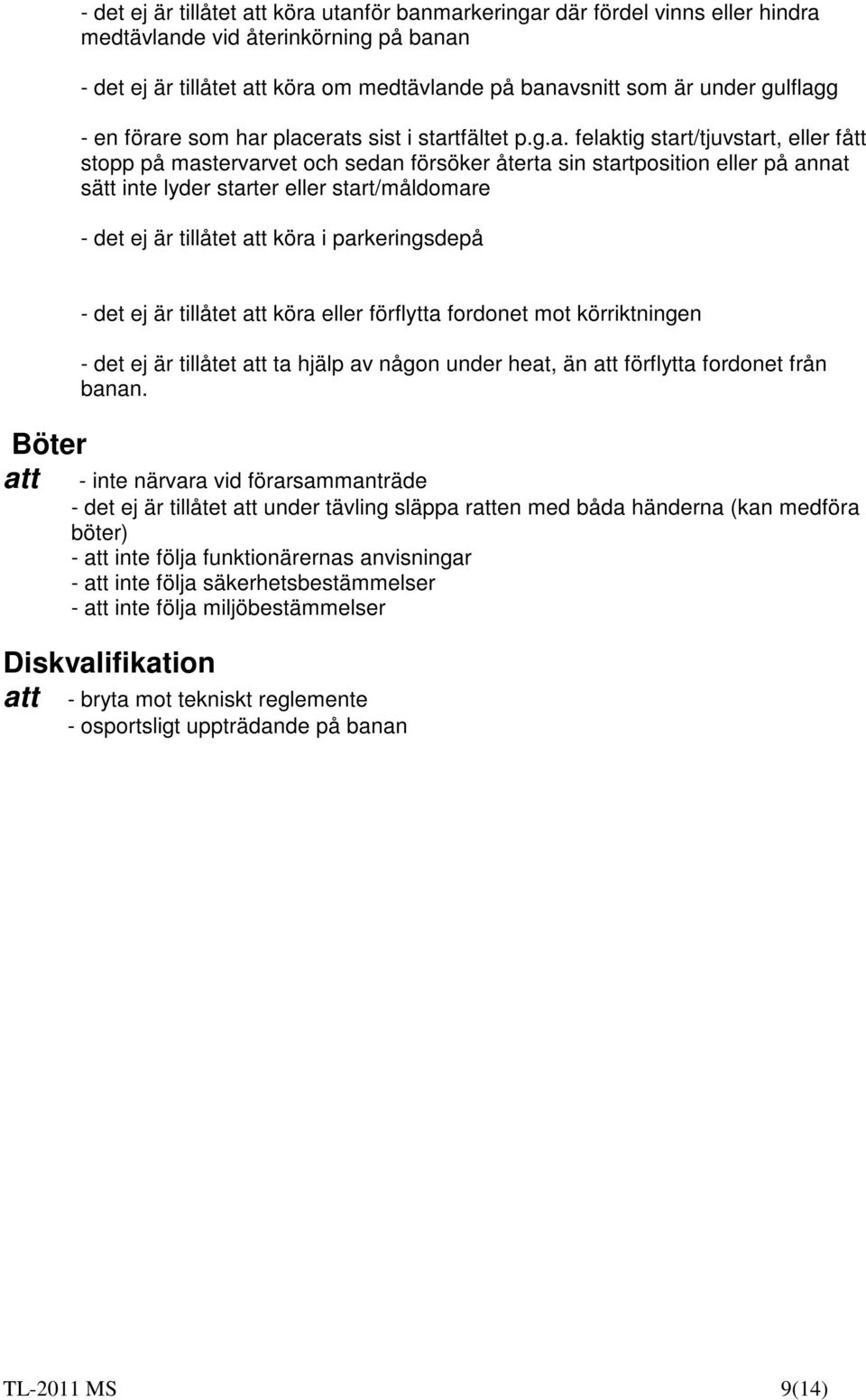 g - en förar