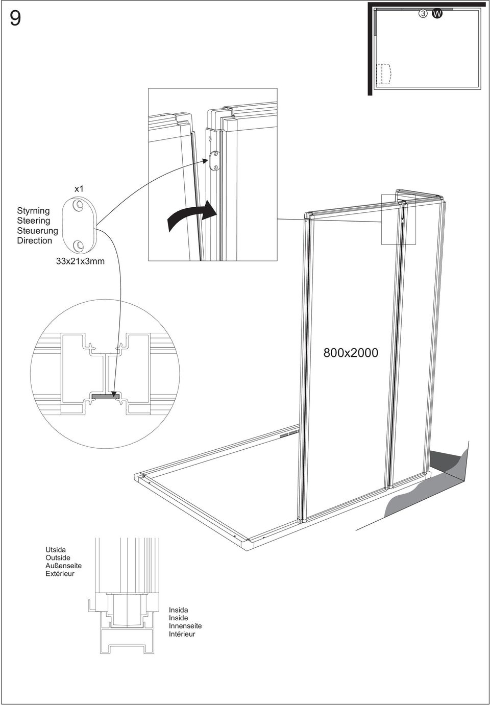 800x2000 Utsida Outside