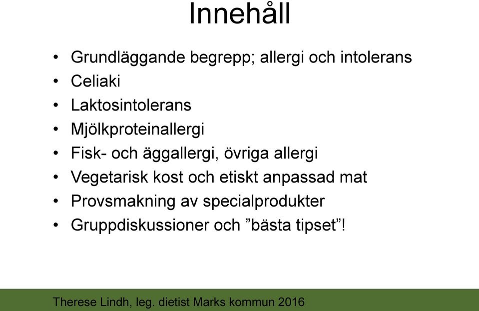 allergi Vegetarisk kost och etiskt anpassad mat Provsmakning av