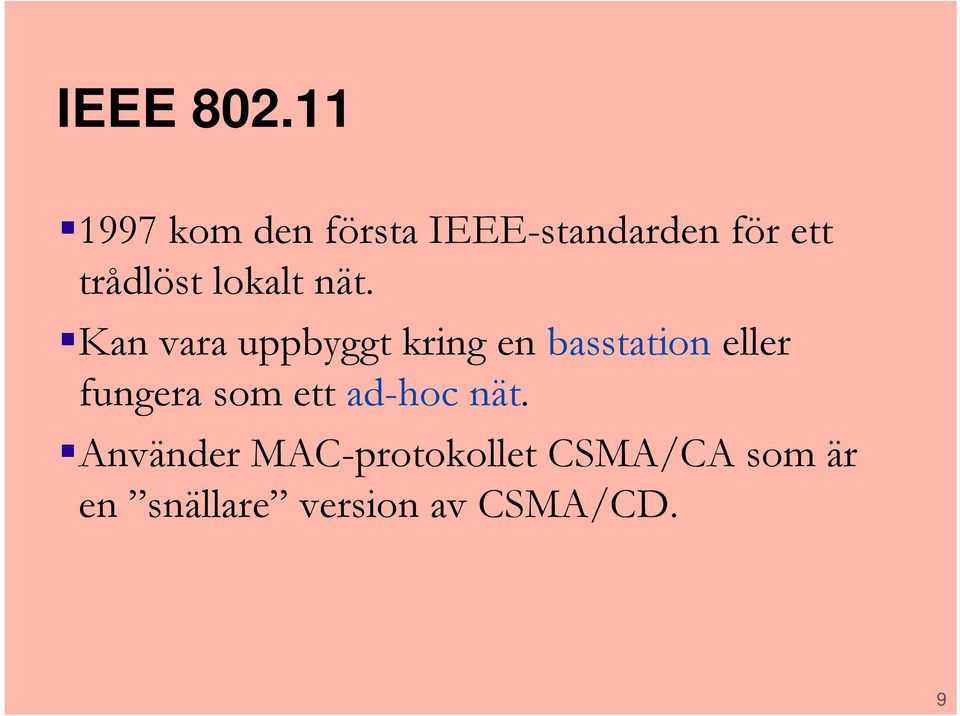 lokalt nät.