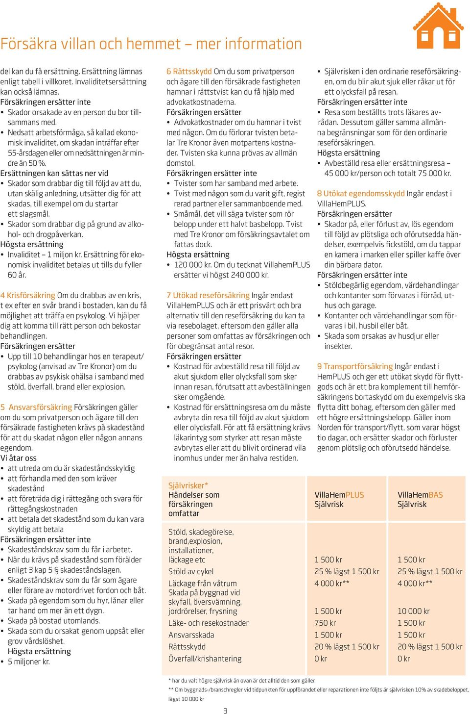 Ersättningen kan sättas ner vid Skador som drabbar dig till följd av att du, utan skälig anledning, utsätter dig för att skadas, till exempel om du startar ett slagsmål.