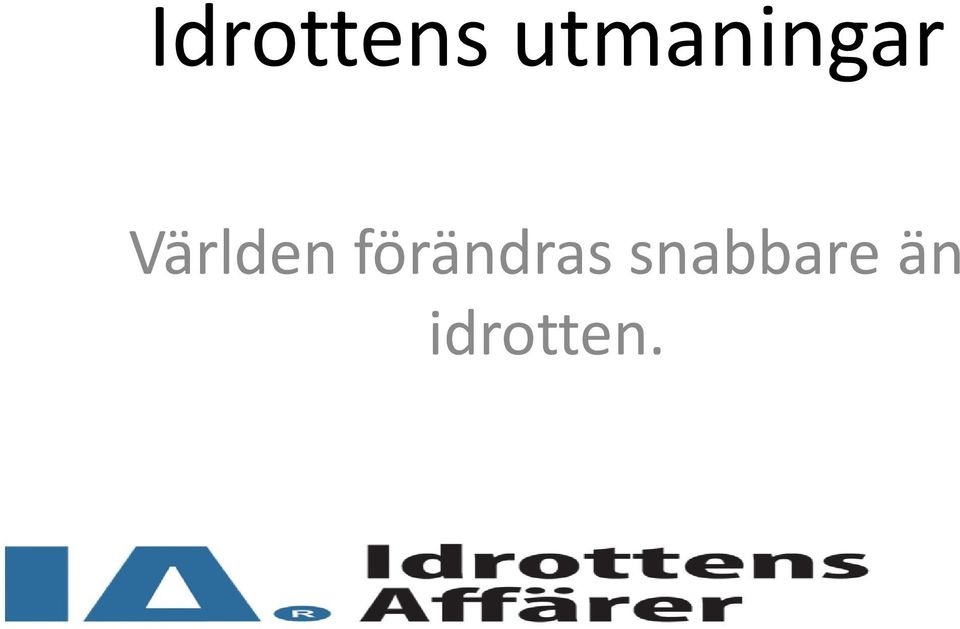 Världen