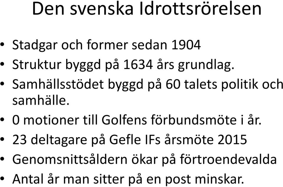 0 motioner till Golfens förbundsmöte i år.