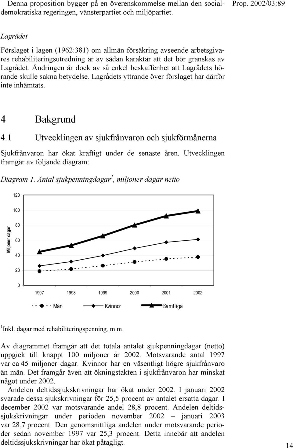 Ändringen är dock av så enkel beskaffenhet att Lagrådets hörande skulle sakna betydelse. Lagrådets yttrande över förslaget har därför inte inhämtats. 4 Bakgrund 4.