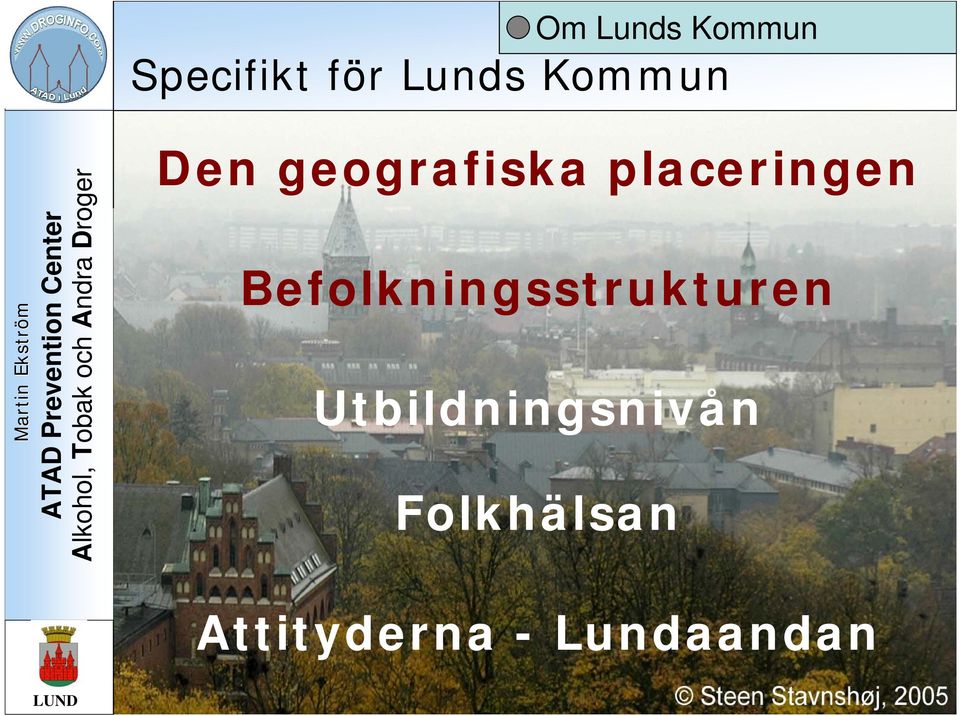 Befolkningsstrukturen