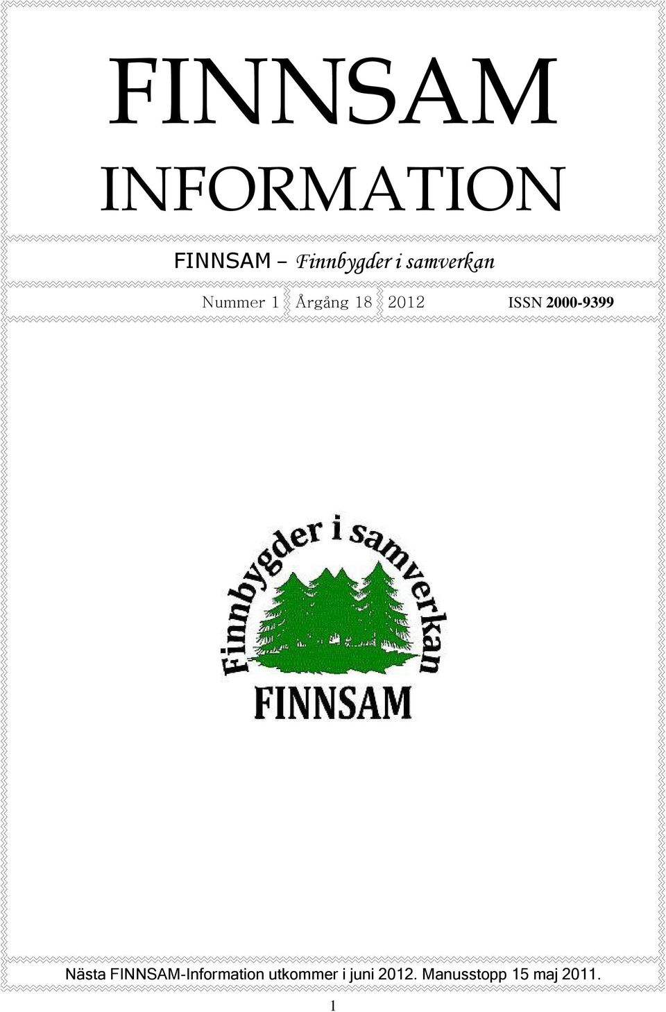 2000-9399 Nästa FINNSAM-Information