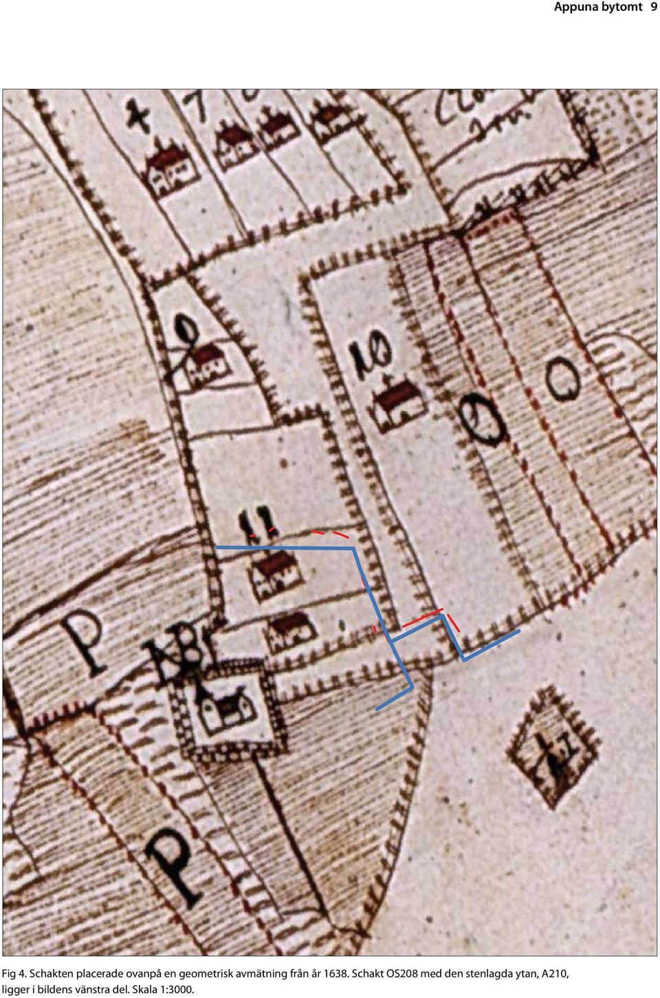 avmätning från år 1638.