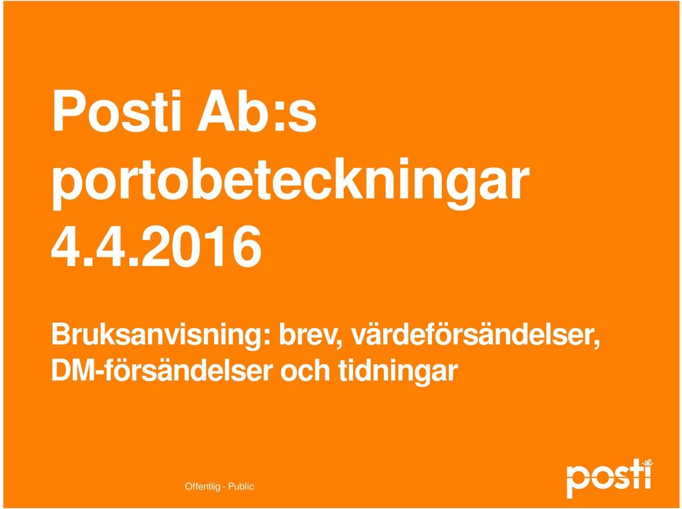 4.2016 Bruksanvisning: