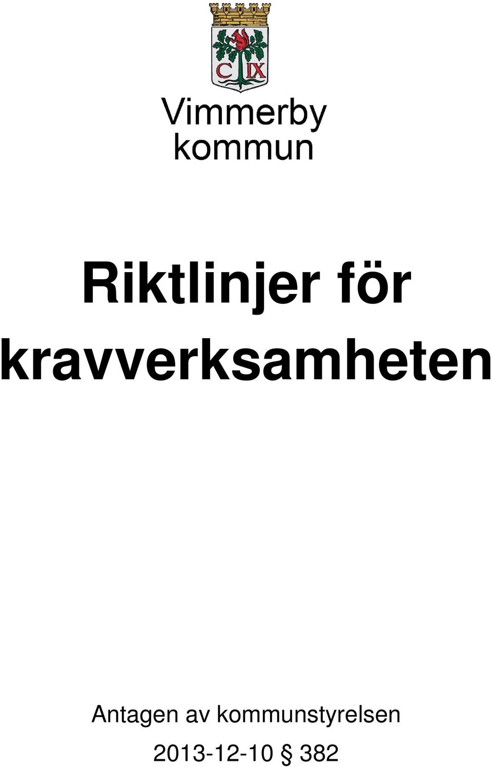 Antagen av
