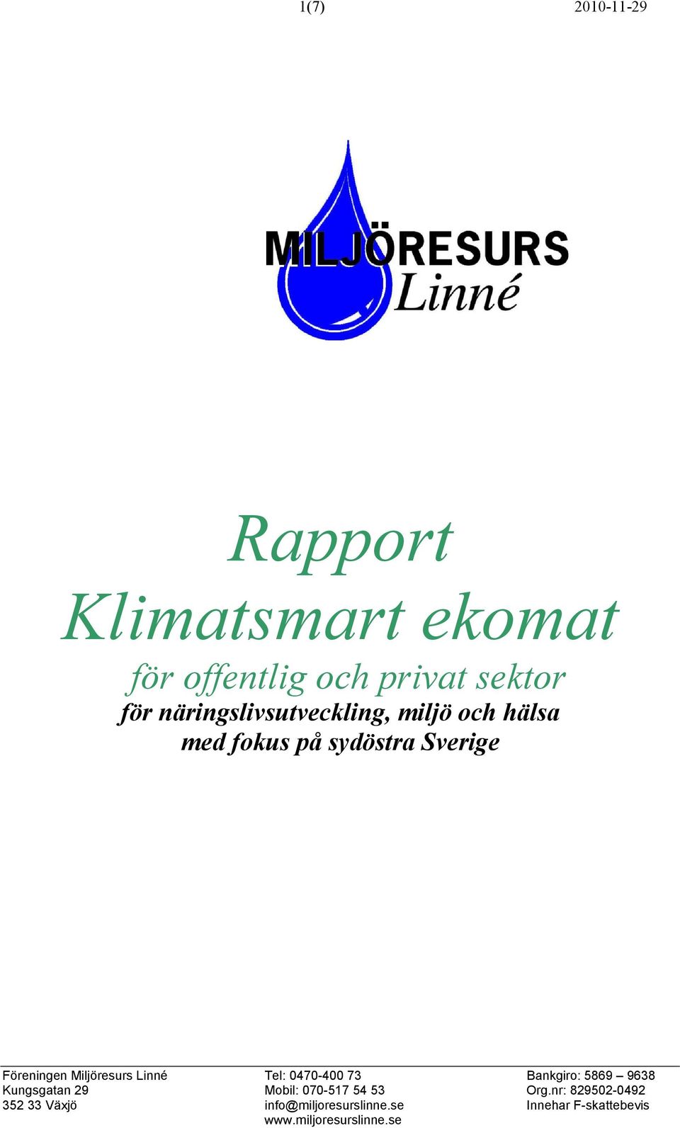 sektor för näringslivsutveckling,